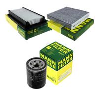 MANN-FILTER Set pour Suzuki SX4 Berline Gy 1.6 Fiat Sedici Fy _ 16V 4x4