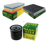 MANN-FILTER Set Pour Toyota Yaris SCP9_ NSP9_ KSP9_ NCP9_ ZSP9_ 1.4 D-4D
