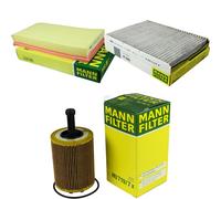 MANN-FILTER SET Pour VW Bora Kombi 1J6 2.8 VR6 2.3 V5 New Beetle 9C1 1C1 RSI 3.2