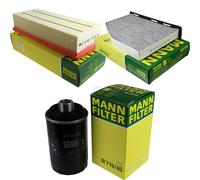 MANN-FILTER Set Pour VW Golf V 1K1 2.0 GTI Tiguan 5N_ TFSI 4motion TSI 137 1.8