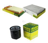 MANN-FILTER Set Pour VW New Beetle Cabriolet 1Y7 1.4 9C1 1C1 16V 1.6