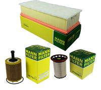 MANN-FILTER Set Pour VW Passat 3C2 2.0 TDI 16V 4MOTION 3C5 BLUETDI