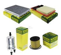 MANN-FILTER Set Pour VW Polo 9N 1.6 16V Seat Ibiza IV 6L1 10225798