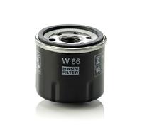 MANN-FILTER W 66 Filtre à huile pour DACIA,NISSAN,RENAULT