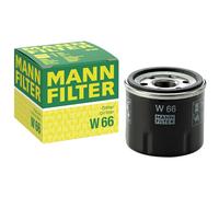 MANN-FILTER W 66 Filtre à huile pour RENAULT Clio III 3/5 portes (BR0/1, CR0/1)
