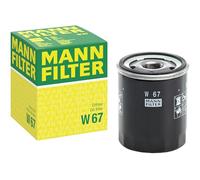 Mann Filter Filtre à huile W 67 pour véhicules de tourisme et utilitaires