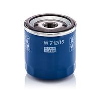 MANN-FILTER W 712/16 Filtre à huile - pour Véhicule de tourisme + utilitaires