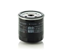 MANN-FILTER Filtre à huile W 712/20 pour véhicules de tourisme et utilitaires