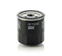 MANN-FILTER W 712/32 Filtre à huile - pour Véhicule de tourisme + utilitaires