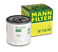 Filtre à huile MANN-FILTER W 712/43