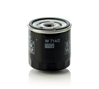 MANN-FILTER Filtre à huile W 714/2 – pour véhicules de tourisme et utilitaires