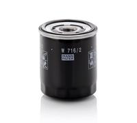 MANN-FILTER W 716/2 Filtre à huile - pour Véhicule de tourisme + utilitaires
