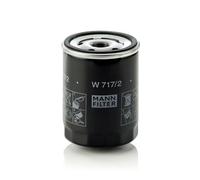 MANN-FILTER W 717/2 Filtre à huile - pour Véhicule de tourisme + utilitaires