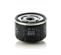 MANN-FILTER W 75/3 Filtre à huile - pour Véhicule de tourisme + utilitaires