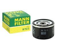 MANN-FILTER W 75/3 Filtre à huile - pour Véhicule de tourisme + utilitaires