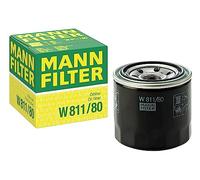 MANN-FILTER W 811/80 Filtre à huile - pour Véhicule de tourisme + utilitaires