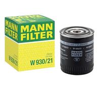 MANN-FILTER Filtre à huile W 930/21 – Filtre vissé pour Audi, VW, Skoda (VAG)