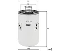 MANN-FILTER WD 14 007 Filtre hydraulique, direction