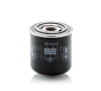 MANN-FILTER Filtre à huile hydraulique WD 920/3 pour applications non routières