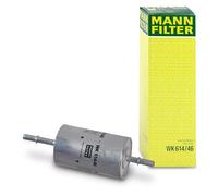 MANN-FILTER WK 614/46 Filtre à carburant - pour Véhicule de tourisme + utilitaires