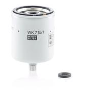 Mann Filter Filtre à carburant WK 715/1 convient pour CASE IH, Melroe 1x