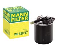 MANN-FILTER WK 820/17 Filtre à carburant - pour Véhicule de tourisme + utilitaires