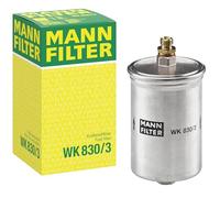 MANN-FILTER WK 830/3 Filtre à carburant - pour Véhicule de tourisme + utilitaires