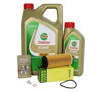 Mann Filtre + 6L Castrol Ll 5W30 pour BMW 1er 3er 5er X1 X3 X4 X5 LL-04 HU6004x