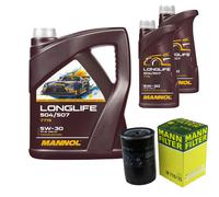 Mann Filtre À 7L mannol Longlife 504/507 5W-30 pour BMW 3er Cabriolet E30 320i
