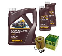 Mann Filtre À 7L mannol Longlife 504/507 5W-30 pour BMW 3er Compact E46 316 Ti