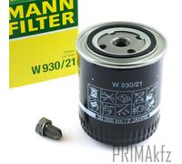 Mann Filtre à Huile Avec Bouchon pour Audi A4 A6 A8 Skoda VW Passat 2.4-3.0