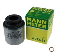 MANN Filtre à Huile Avec Joint Pour VW Sharan 1.4 TSI Jetta IV 1.2