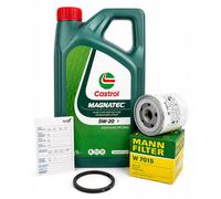 Mann Filtre à Huile Pour Ford + Castrol 5W-20 5L Pour Ford B-Max C-Max