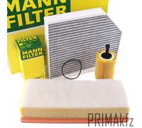Mann Filtre à Pollen Filtre à Huile Air pour Audi A4 A5 Q5 1.8 2.0 TFSI Tdi