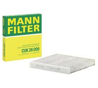MANN Filtre habitacle Charbon actif CUK26009 pour VW Golf 7 8 Passat B8 Audi ...