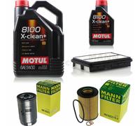 Mann - Filtre Luft Inspection Set Motul 6L 5W-30 pour Hyundai Sonate V 2.0