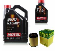 Mann - Filtre Luft Inspection Set Motul 6L 5W-30 pour VW Golf V 1.6 1.4 TSI