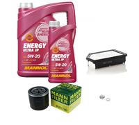 Mann - Filtre Luft Inspektionspakete mannol Énergie 5W-20 6L pour Kia Rio III