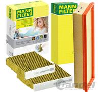 MANN-FILTER FP 21 000-2 Filtre à air de cabine - FreciousPlus Filtre à Pollen Bio-fonctionnel - (lot de 2) pour Véhicule de tourisme + utilitaires