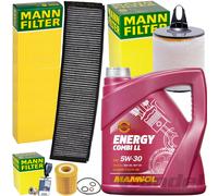 Mann Filtres + mannol Break Ll 5W30 Convient pour BMW 1er E81/82/87/88 3er