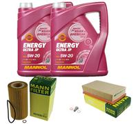 MANN Inspection Set 10 L MANNOL Energy 5W-20 Pour BMW E31 850iCi 850 CSi