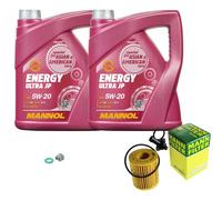 MANN Inspection Set 10 L MANNOL Energy 5W-20 Pour Lexus IS II 250 LS 460