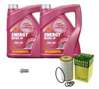 MANN Inspection Set 10 L MANNOL Energy Ultra JP 5W-20 pour Chrysler Crossfire