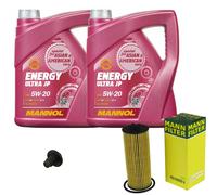 MANN Inspection Set 10 L MANNOL Energy Ultra JP 5W-20 Pour Lancia Voyager