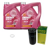 MANN Inspection Set 10 L MANNOL Energy Ultra JP 5W-20 pour Porsche 928