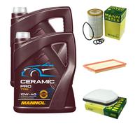 Mann Inspection Set 10L mannol Céramique Pro 10W-40 pour Mercedes-benz CLK