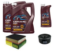 MANN Inspection Set 11L MANNOL Ceramic Pro 10W-40 Pour VW LT 28-46 II