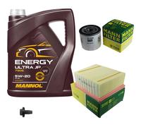 MANN Inspection Set 5 L MANNOL Energy 5W-20 Pour Ford Fiesta VI B-Max 1.6