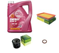 MANN Inspection Set 5 L MANNOL Energy 5W-20 Pour Mazda 626 III Hatchback