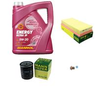 MANN Inspection Set 5 L MANNOL Energy 5W-20 Pour MG MGF 1.8i 16V 18i VVC